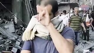 ابكم يوثق فضائع غزة