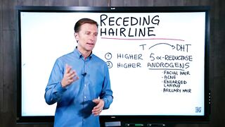 Receding Hairline: Causes And Remedies – Dr.Berg