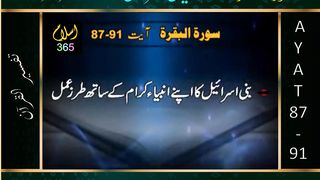 Surah Albaqrah سورۃ البقرۃ Ayat (87-91).Tafseer Bayanulquran #drisrarahmed #bayanulquran #albaqarah