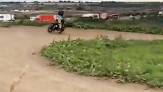 PW50 Motocross dirt bike toddler - what were you doing at 2 YEARS OLD？!