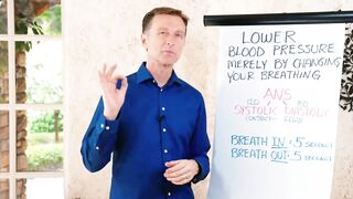 How To Lower Blood Pressure Naturally JUST With Breathing – Dr. Berg