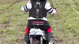 First ever motocross race ： 4yr olds PW50 fun! #enjoytheride