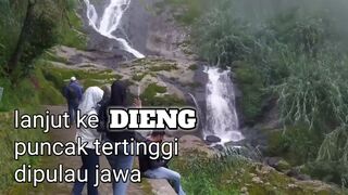 Continue to Dieng, the highest peak on the island of Java
