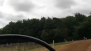 Riding DIRT BIKES at 2 YEARS OLD at Wild Tracks for the first time - in the wet!