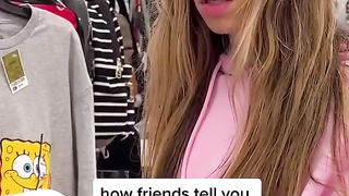 Friends VS BEST Friends Having Something In Your Teeth：