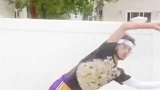 If LeBron and Curry fused, it would be OP ???????? #comedy #nba #basketball