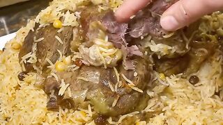 Chickpeas Beef Pulao
