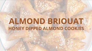 Honey Dipped Almond Briouat Recipe