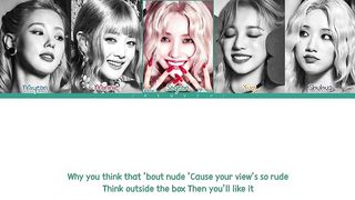 (G)I-DLE Nxde Lyrics ((여자)아이들 Nxde 가사) (Color Coded Lyrics)