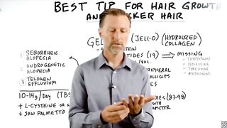 The #1 Best Tip for Hair Growth and Thicker Hair - Dr. Berg