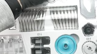 Building a V8 engine model kit