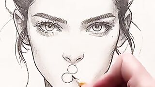 Drawing lips
