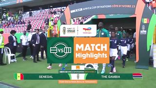 HIGHLIGHTS _ Senegal -- The Gambia _TotalEnergiesAFCON2023 - MD1 Group C