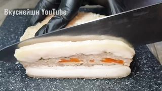Беру САМОЕ ТОНКОЕ, дешёвое САЛО и вот что получается! Вкуснее я еще не Ела.