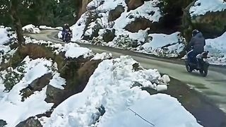 Morning Snowfall What a View
