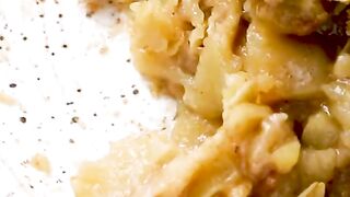 Warm apple crisp is a quintessential fall dessert