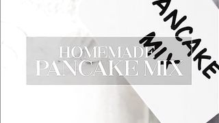 Homemade Pancake Mix is made with 6 ingredients in