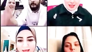 اقوى جوله وتحدى على التيك توك بين حمدى ووفاء  ولبنى والاء