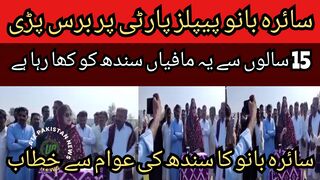 Sindh has to be freed by this mafia... For 15 years this mafia has been occupying the rights of Sindh..