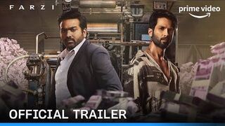 FARZI - Official Trailer - Raj & DK - Shahid, Sethupathi, Kay Kay, Raashii - Prime Video India