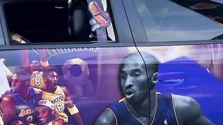 This Kobe car AT ESPN LA's event today ISAAAAANNNE !!!