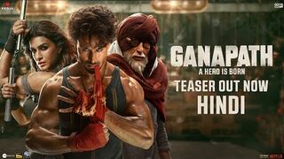GANAPATH - Hindi Teaser - Amitabh B, Tiger S, Kriti S ❘ Vikas B, Jackky B - 20th Oct' 23