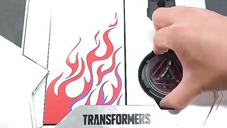 Red Magic 8Pro+Transformers Leader Edition unboxing experience, this is a gift box to give away