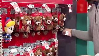 We bought hundreds of toys for dogs in the shelter!