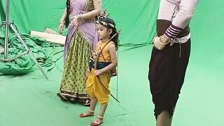#shorts Achyutam Keshawam Krishna Damodaram - Yashomati Maiya Ke Nandlala - Krishna Vlog Lovers