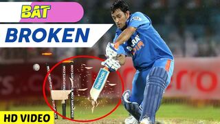 Top 14 Bats Broken Deliveries In Cricket Ever 2021 _ Bat Broken In Cricket IPL