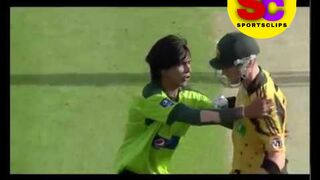 Muhammad Amir Destroyed Australian Batting W W W W W W W T20 Series 2010