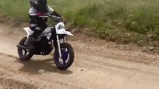 Yamaha PW 50 rider! #blucru ????
