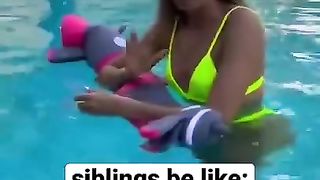 When Your Siblings Pees In The Pool