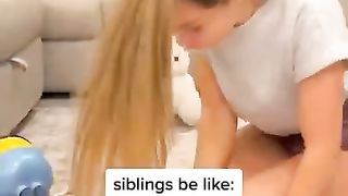 Siblings & Halloween Candy