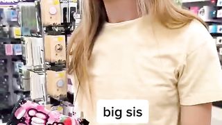 WHEN MOM MAKES YOU SHARE WHAT YOU BOUGHT