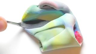 What color do mixed google and safari make_�� #colormixing #paintmixing #satisfyingart #asmart