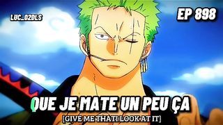 LUFFY AVEC UN SABRE