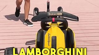 Seg-Kart? Go-Way? What are we calling this? ️ #segway #gokart #lamborghini.