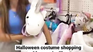 Halloween Costume Shopping With Mom Be Like