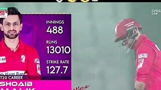 Shoaib Malik vs Faheem ashraf in BPL