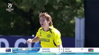 Australia v Namibia _ Match Highlights _ U19 CWC 2024.