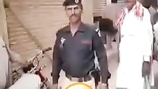 Police in action