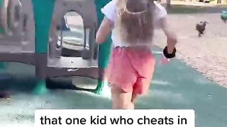That One Kid Who CHEATS In Hide & Seek：