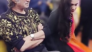 Jija sali ek Sath Pyar jhukta nahi Actress Padmini Kolhapure Pahuchi Shakti Kapoor ke sath award