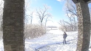 Doorbell cameras make funny videos sometimes.