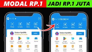 MAKE MONEY ONLINE : Modal 1 Rupiah jadi 1 Juta - Aplikasi Penghasil Uang Saldo DANA Tercepat 2024 - Tanpa Undang Teman.