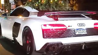 audi r8 v10 acceleration