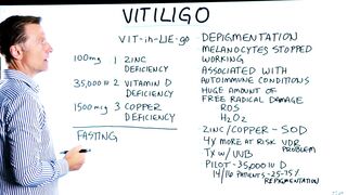 Vitiligo: Do These 3 Things