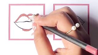 How to make your lips look smaller or bigger