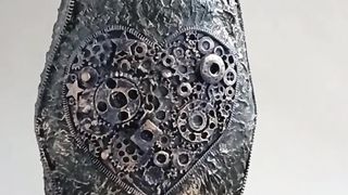 любимая бутылка ручная работа декор стимпанк.